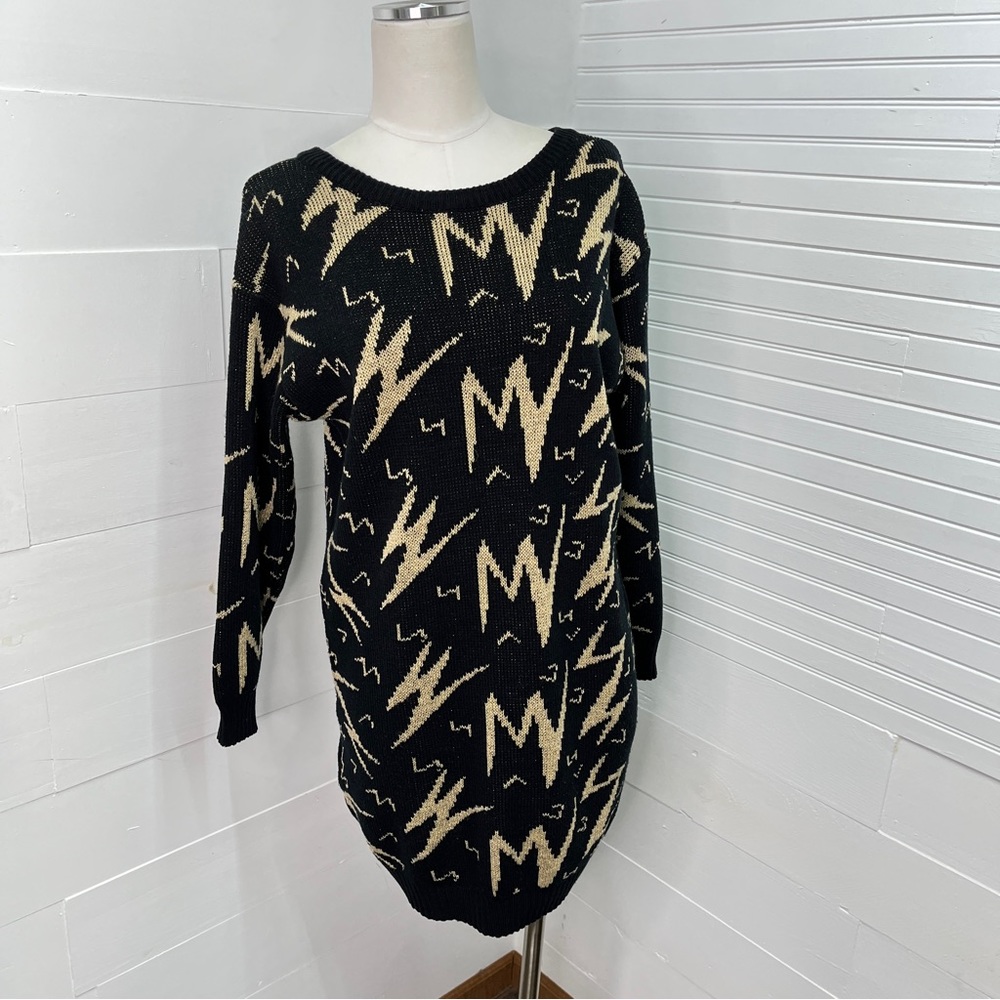 *Vintage* Fussy Gussy Sweater Dress